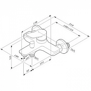 Смеситель AM.PM Brava F88A10022 черный. Изображение - 4