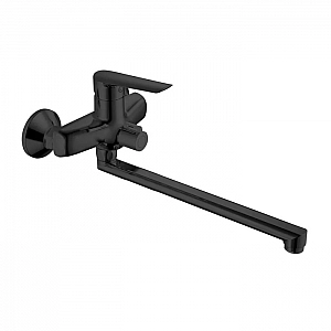 Смеситель Esko Lagos Black LG31B с аксессуарами