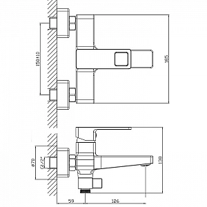 Смеситель Lauter Cascade 21CK6615C. Изображение - 6