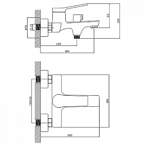 Смеситель Lauter Silk 21СК6572С. Изображение - 7