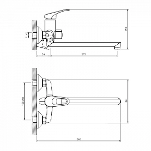 Смеситель Decoroom DR21043. Изображение - 1