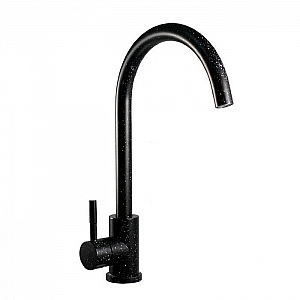 Смеситель Esko K45 Black R-излив