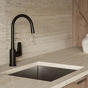 Смеситель Cersanit Moduo 68230 черный. Изображение - 6