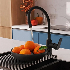 Смеситель Cersanit Moduo 68230 черный. Изображение - 8