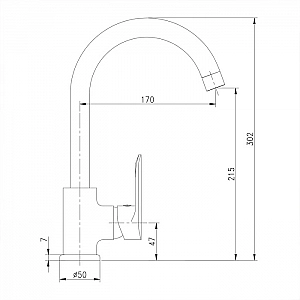 Смеситель Lauter Atrio 21DF1508. Изображение - 6