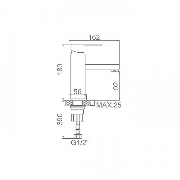 Смеситель Ledeme L1033