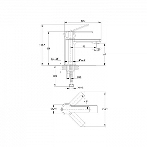 Смеситель Cersanit Smart 63047 однорычажный. Изображение - 4