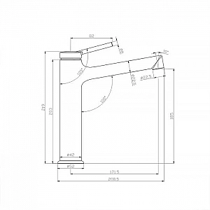 Смеситель Lemark Минима LM3837C монолитный хром. Изображение - 2