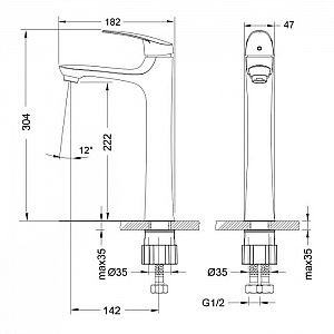 Смеситель Lemark Линара LM0409C. Изображение - 1