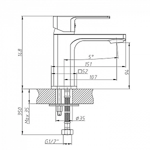 Смеситель Decoroom DR20011. Изображение - 1