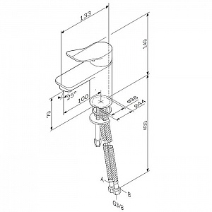 Смеситель AM.PM Brava F88A02100 хром. Изображение - 3
