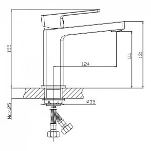 Смеситель Lauter Cascade 21СК655C. Изображение - 8