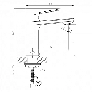 Смеситель Lauter Silk 21CK572С. Изображение - 9
