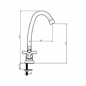 Смеситель Voda Ladoga LDG26. Изображение - 1