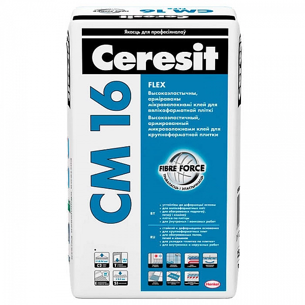 Клей для плитки Ceresit CM16 25 кг