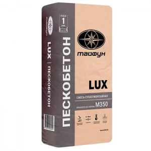Монтажная смесь Тайфун Lux Пескобетон 25 кг