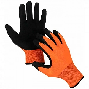 Перчатки нейлоновые Startul ST7124-10 латексное рельефное покрытие размер 10. Изображение - 1