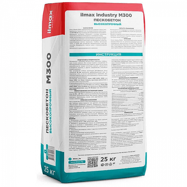 Стяжка ilmax industry М300 25 кг