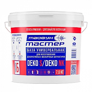 Штукатурка Тайфун Мастер DEKO NK/Deko S База Б 7.6 кг
