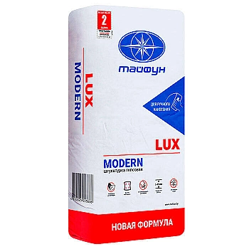 Штукатурка Тайфун Люкс Modern гипсовая ручного нанесения 30 кг