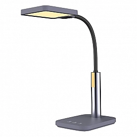 Светильник настольный Camelion 15567 KD-834 C08 LED 10 Вт антрацит