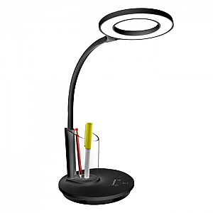 Светильник настольный Camelion 14146 KD-826 C02 RGB-подсветка черный