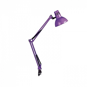 Светильник настольный Camelion KD-312 C12 230V 60W Е27 фиолетовый