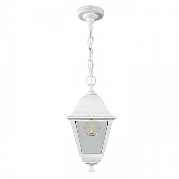 Светильник Элект НСУ 04-60-001 У1 Адель белый под бронзу прозрачное стекло