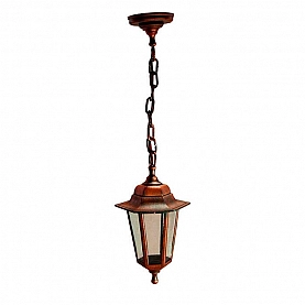 Светильник Элект НСУ 06-60-001 У1 Адель 1 медь прозрачное стекло