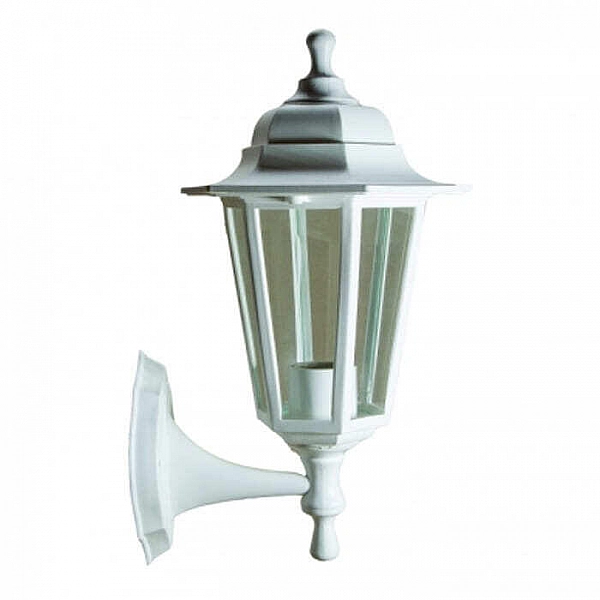 Светильник Элект НБУ 06-60-001 У1 Леда 1 белый прозрачное стекло