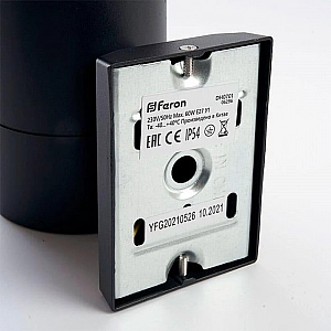 Светильник Feron DH0701 06296 230V E27 садово-парковый черный. Изображение - 4
