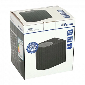 Светильник Feron DH014 11866 230V GU10 садово-парковый черный. Изображение - 8