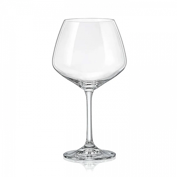 Набор бокалов для вина Bohemia Crystal Giselle 40753/580 стеклянных 6 шт 580 мл