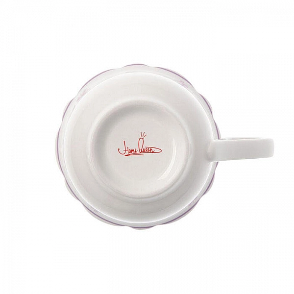 Чайная пара Home Queen Летние Воспоминания 77254 цветы 250 мл