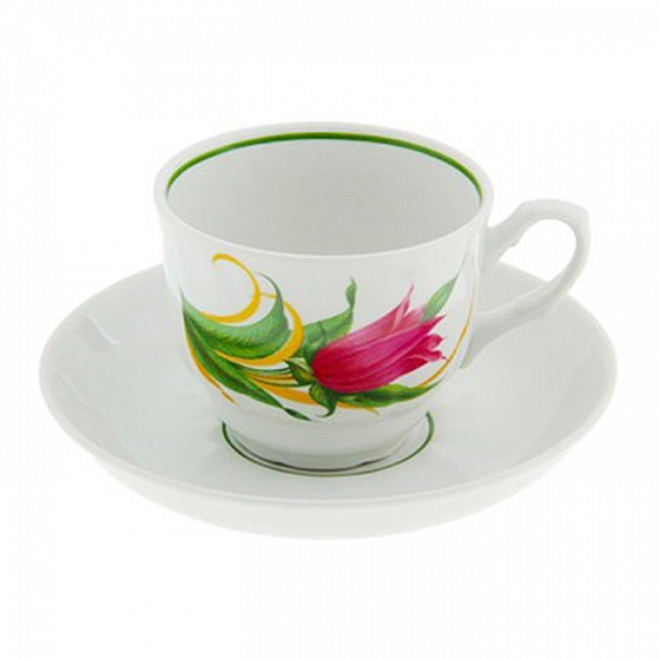 Чайная пара Добруш Тюльпан Колокольчики 0С0167/1Ф34 250 мл