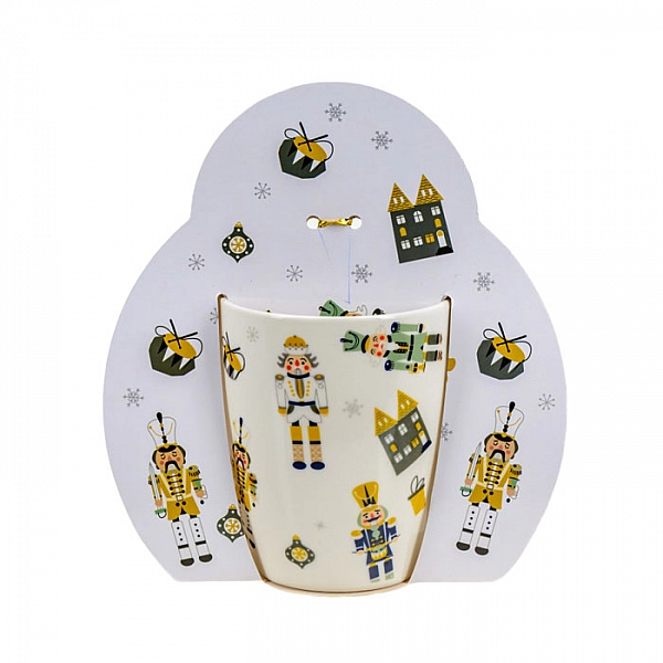 Кружка Новогодняя ZPX248020-J код 291885 фарфоровая 360 мл