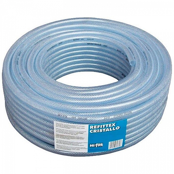 Шланг технический РинаПластик армированный пищевой 7*2.5 мм прозрачный