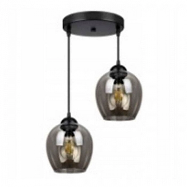 Светильник подвесной Айтин-Про НСБ 01-2*60-101 S6910/2 черный