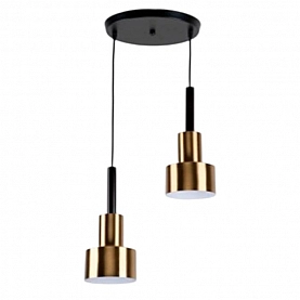 Светильник подвесной Айтин-Про НСБ 01-2*60-101 D1091/2 черный