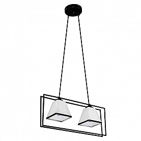 Светильник подвесной Айтин-Про НСБ 01-2*60-101 51932/2 черный