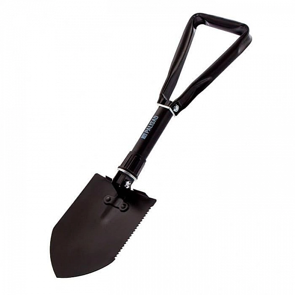 Лопата Palisad 61428 походная цельнометаллическая складная в чехле