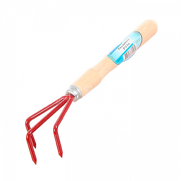 Рыхлитель Инструм Агро Р-3-1(с) 010913 трехзубый с деревянной ручкой