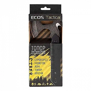 Топор Ecos 5 в 1 тактический многофункциональный 377 г. Изображение - 2
