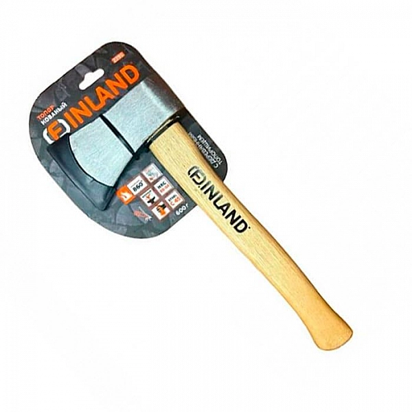 Топор Finland 2291 кованый с деревянным топорищем 600 г