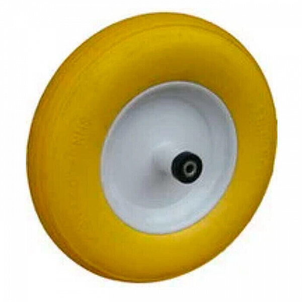 Колесо 000-413-375 375*87 3.50-8 ось 20/75 полиуретановое Fm Lk C PU б/оси