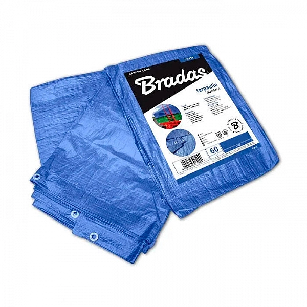 Тент-брезент непромокаемый Bradas БР60-3/4 тарпаулин 60 г/м.кв 3*4 м