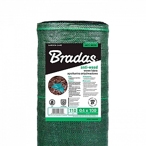 Агроткань полипропиленовая Bradas АТ110-16-ЗЕЛ 100 г/м.кв 1.6 м зеленая. Изображение - 1
