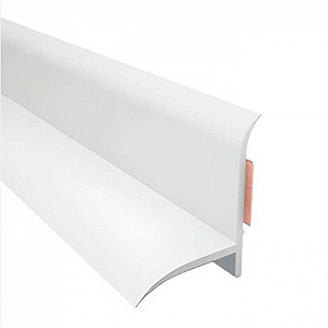 Бордюр на ванну Ideal 25 мм 2 м 001 белый матовый