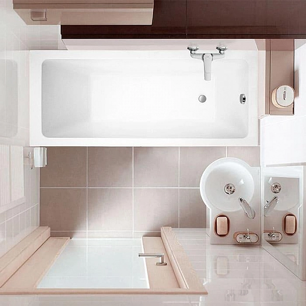 Ванна акриловая ВентоСпа Navaro 170*70 см без сифона, ножек и крепления