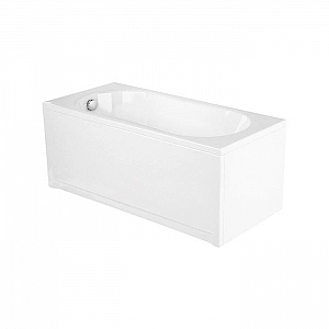 Ванна акриловая Cersanit Nike 150*70 см прямоугольная ультра белая без ножек. Изображение - 1